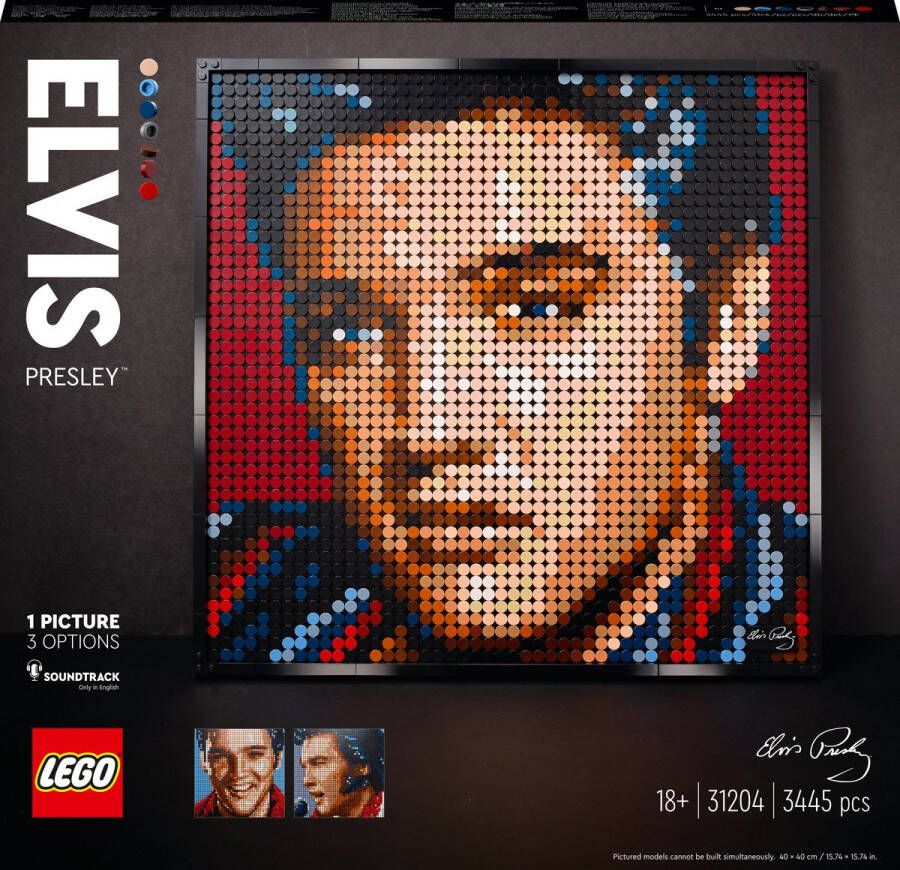 LEGO Art Elvis Presley “The King” 31204