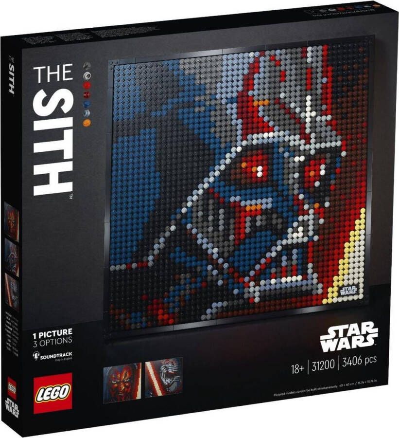LEGO Art Star Wars De Sith 31200