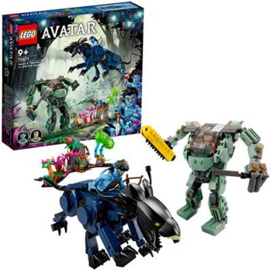 LEGO Avatar Neytiri & Thanator vs. AMP Suit Quaritch 75571