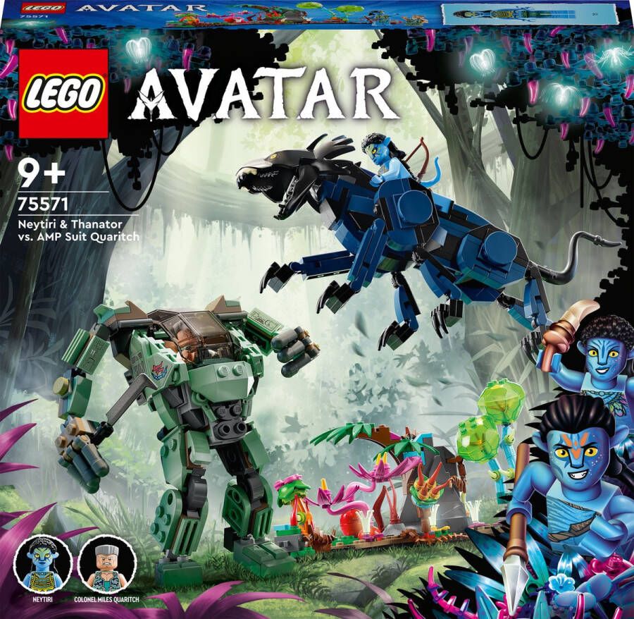 LEGO Avatar 75571 Neytiri & Thanator vs. AMP Suit Quaritch