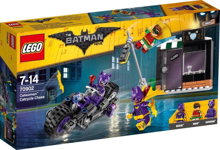 LEGO Batman Movie Catwoman Catcycle Achtervolging 70902