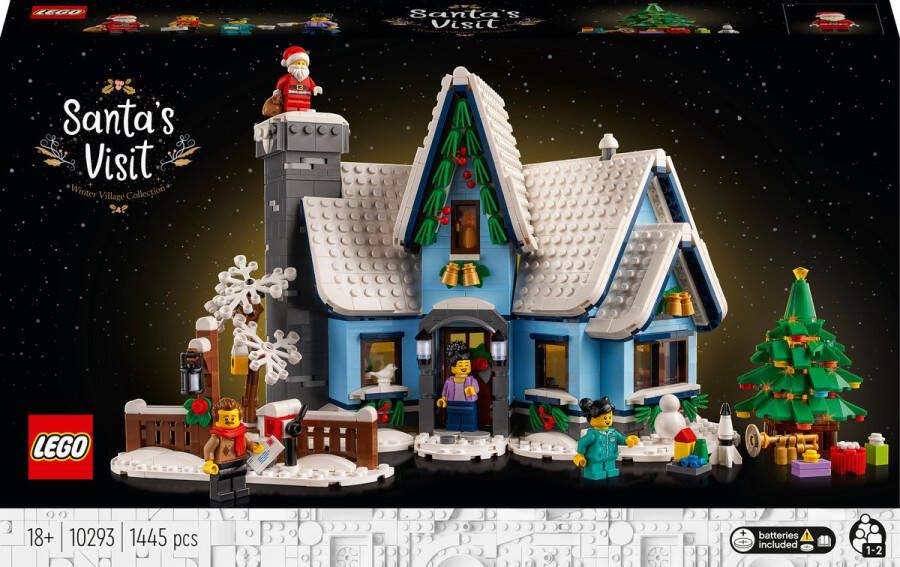 LEGO Bezoek van de Kerstman Santa's Visit- 10293