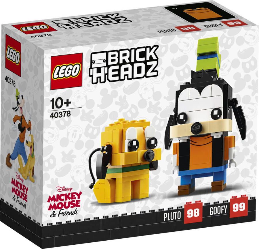 LEGO BrickHeadz Goofy en Pluto 40378