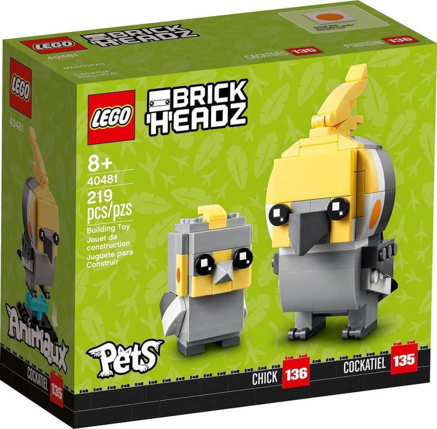 LEGO BrickHeadz™ Valkparkiet 40481