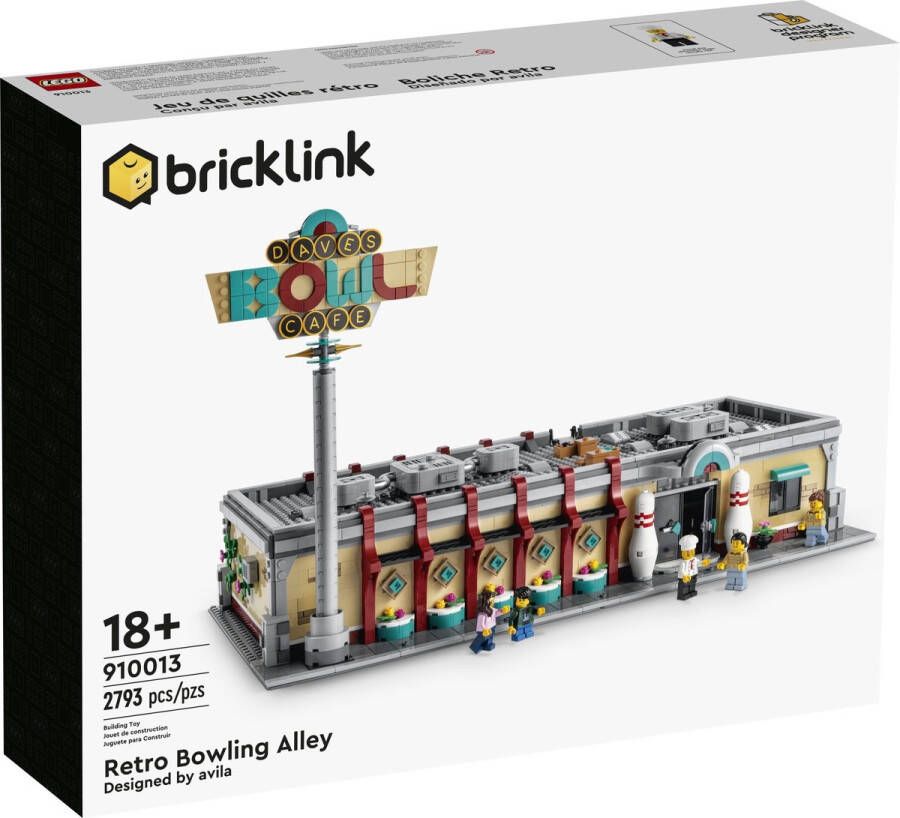 LEGO BrickLink Retro Bowling Alley 910013