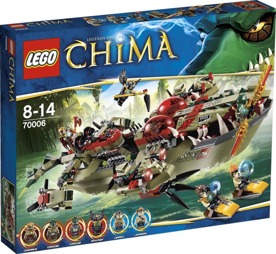 LEGO Chima Cragger's Commando Schip 70006