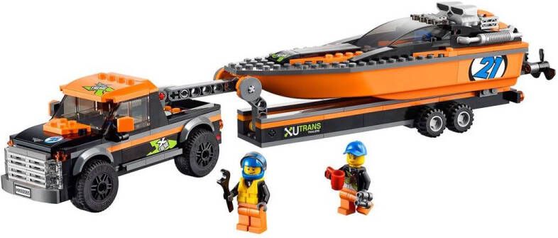 LEGO | City 4x4 Met Speedboot (60085)