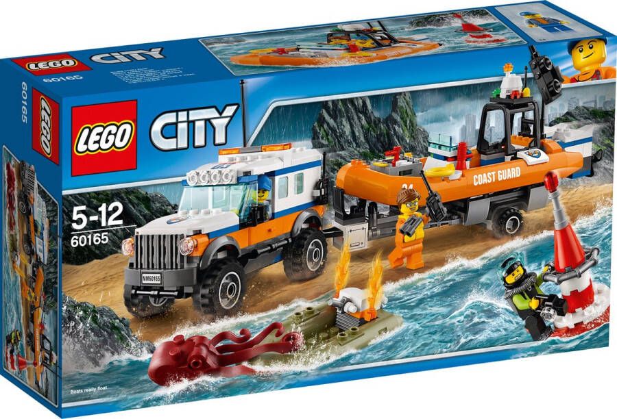 LEGO City 4x4 Reddingsvoertuig 60165