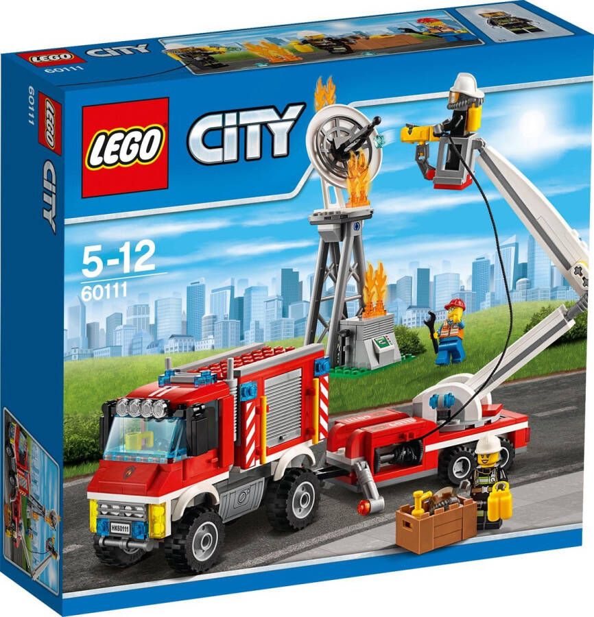 LEGO City Brandweer Hulpvoertuig 60111