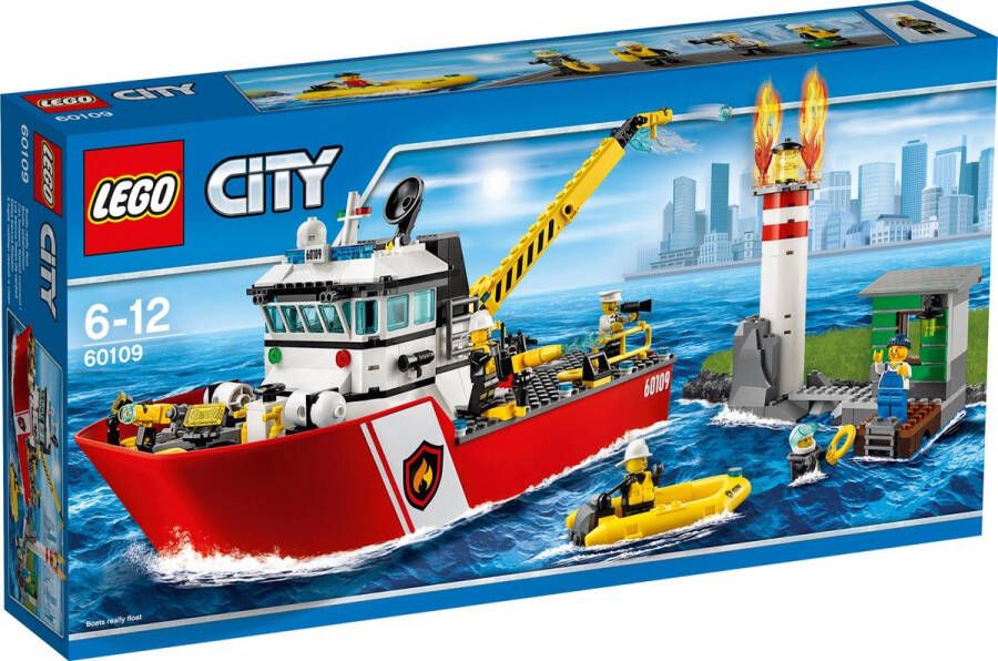LEGO City Brandweerboot 60109
