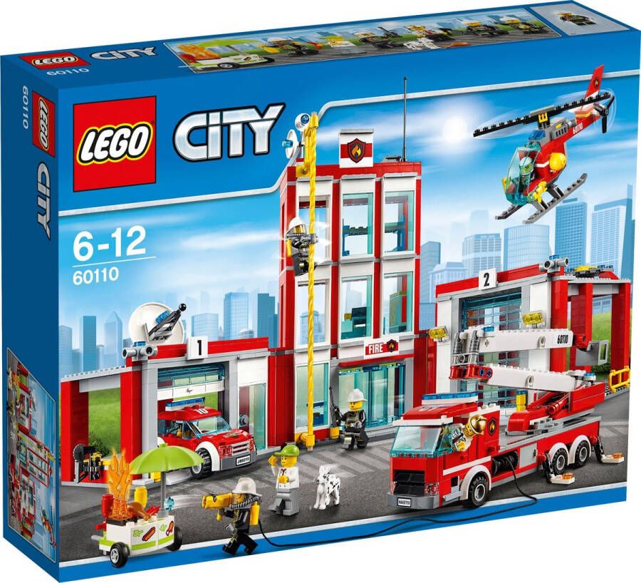 LEGO City Brandweerkazerne 60110