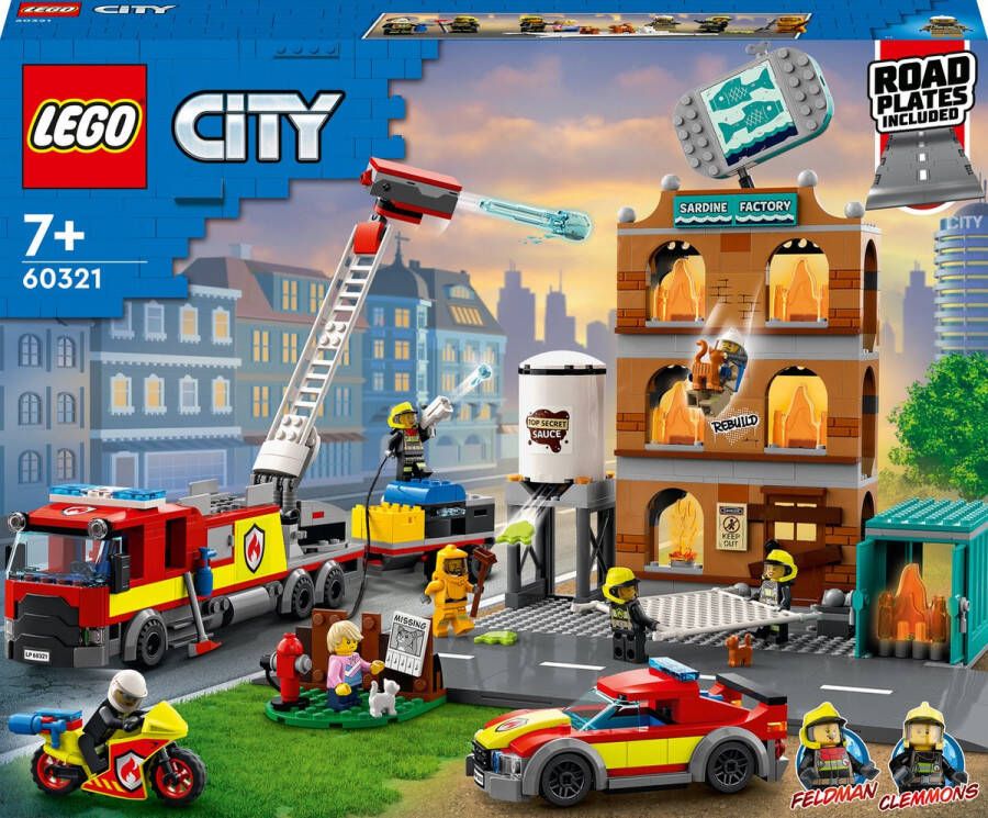 LEGO City Brandweerteam 60321