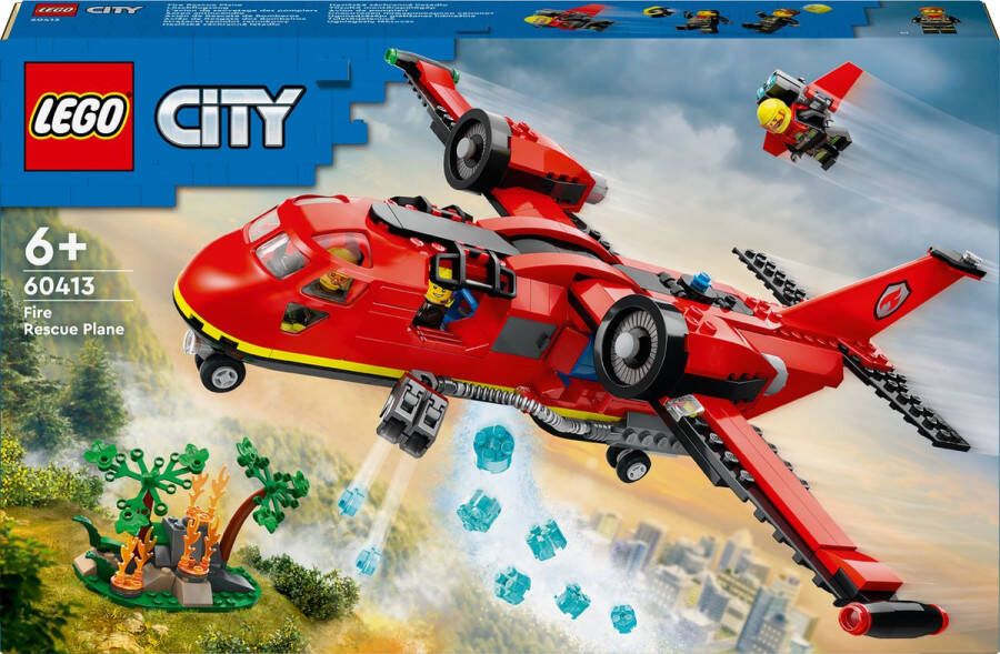 LEGO City Brandweer vliegtuig 60413