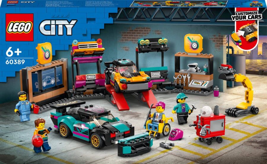 LEGO 60389 City Garage voor aanpasbare auto&apos;s (4114410)