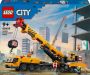 LEGO City Gele mobiele bouwkraan speelgoedset 60409 - Thumbnail 1