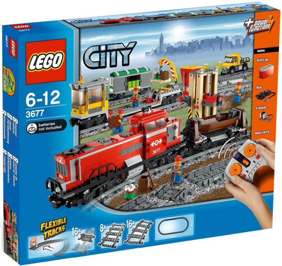 LEGO City Goederentrein 3677