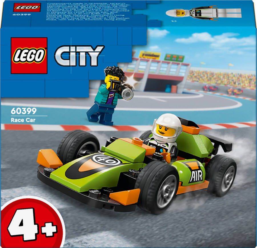LEGO 60399 City Groene racewagen Speelgoed Auto Set