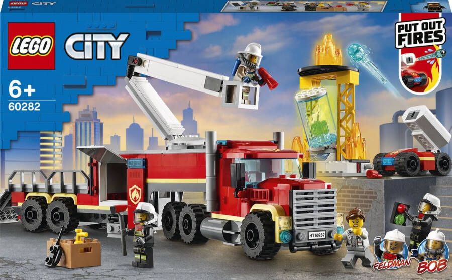 LEGO Mobiel brandweer operationeel centrum 60282