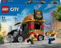 LEGO 60404 City Hamburgertruck Speelgoed Vrachtwagen Keukenset - Thumbnail 1