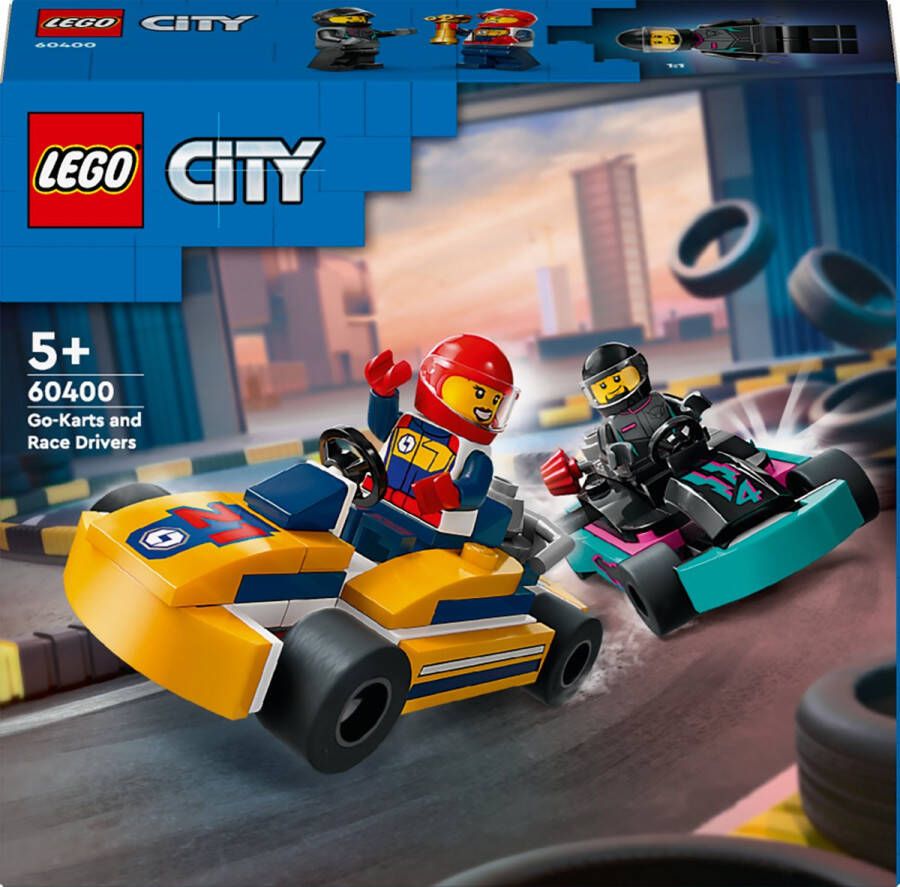 LEGO 60400 City Karts en racers Speelgoed Auto Set