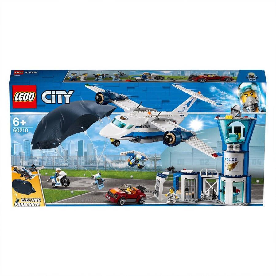 LEGO City Luchtpolitie luchtmachtbasis 60210