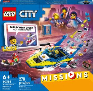 LEGO City Detectivemissies van stadswaterpolitie 60355
