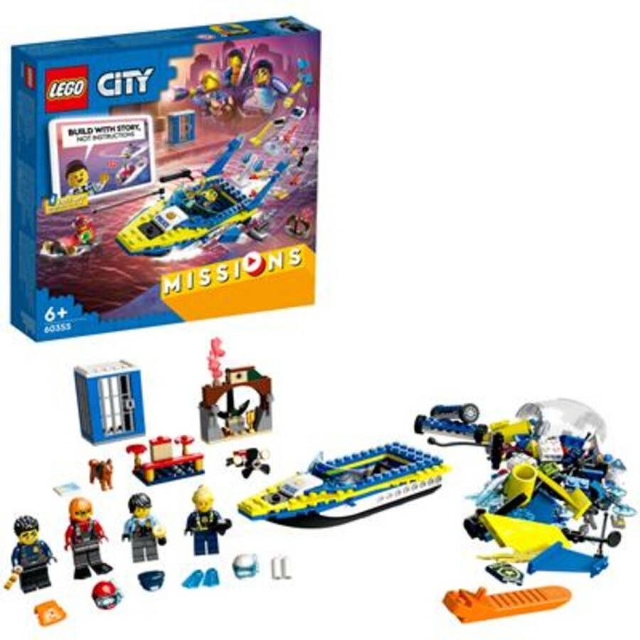 LEGO City 60355 detectivemissies van stadswaterpolitie