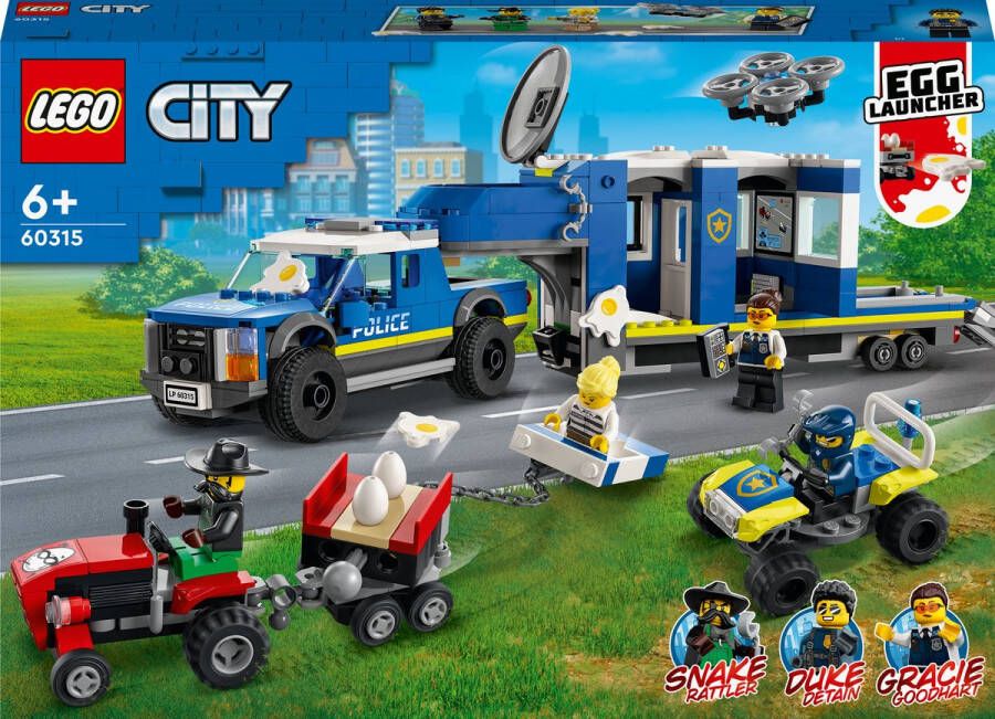 LEGO CITY Mobiele commandowagen politie 60315