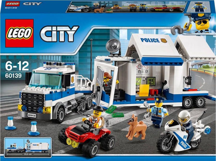 LEGO City Politie Mobiele Commandocentrale 60139