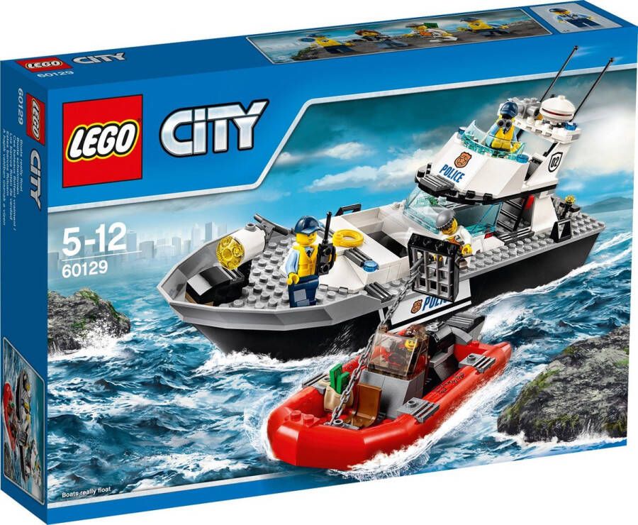 LEGO City Politie Patrouilleboot 60129