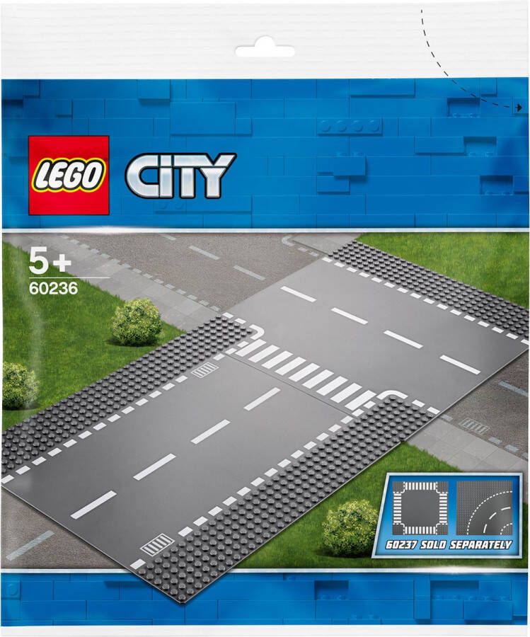 LEGO City Rechte en T-splitsing 60236