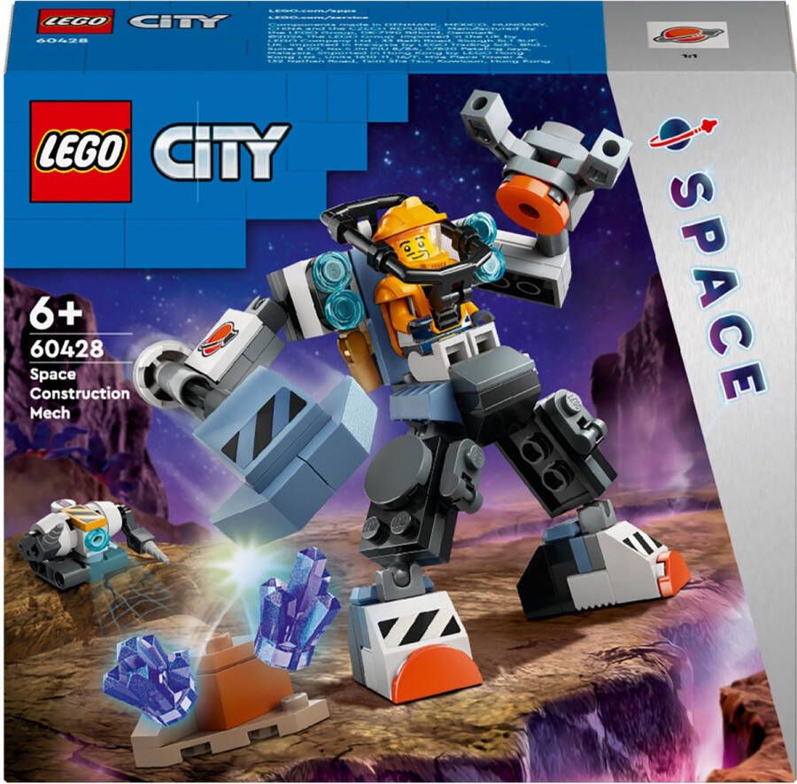 LEGO City 60428 ruimtebouwmecha