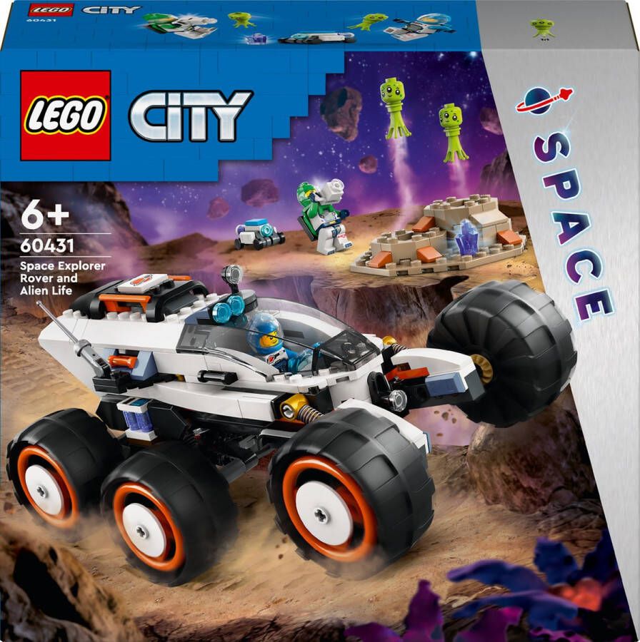 LEGO City 60431 Ruimteverkenner en buitenaards leven