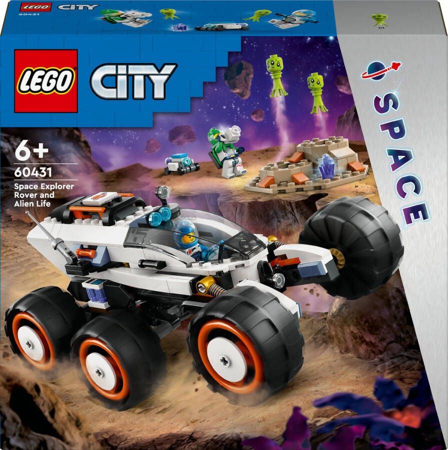 LEGO City 60431 ruimteverkenner en buitenaards leven