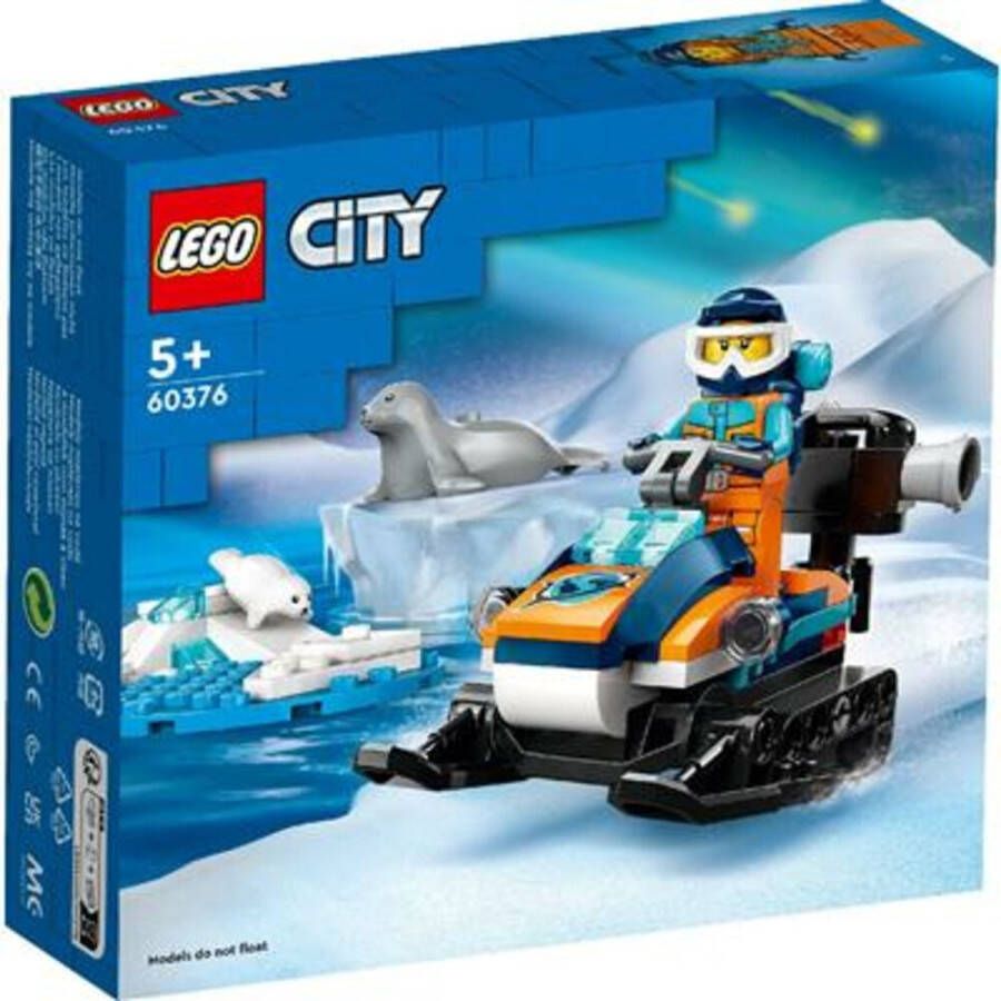 LEGO City Sneeuwscooter voor Poolonderzoek Modelbouwpakket 60376