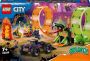 LEGO City Stuntz Dubbele looping stuntarena 60339 - Thumbnail 1
