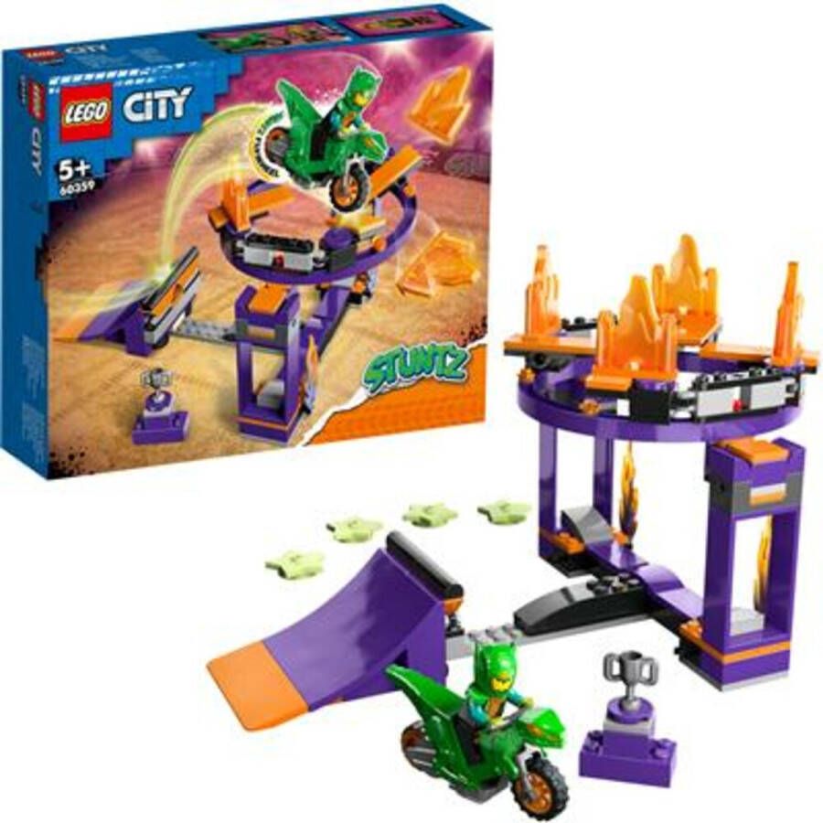 LEGO City Stuntz Uitdaging: Dunken met Stuntbaan Set 60359