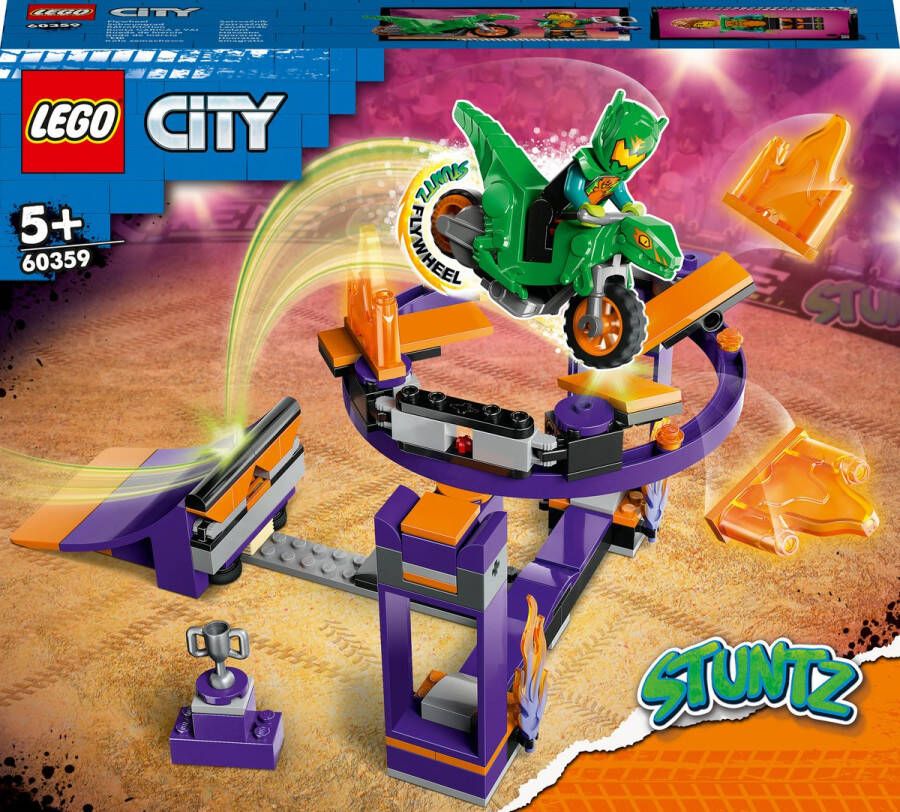 LEGO City Stuntz Uitdaging: Dunken met Stuntbaan Set 60359