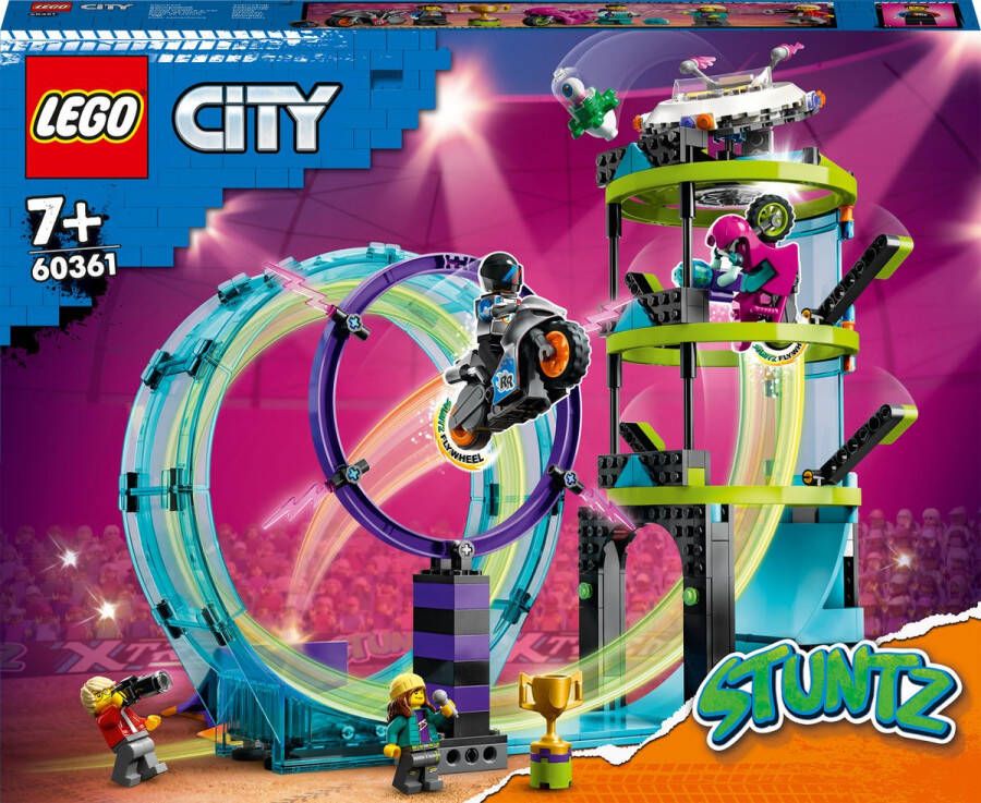 LEGO City Stuntz Ultieme Stuntrijders uitdaging Set 60361