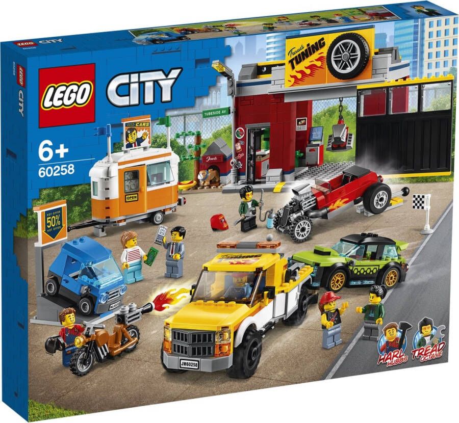 LEGO City 60258 tuningworkshop