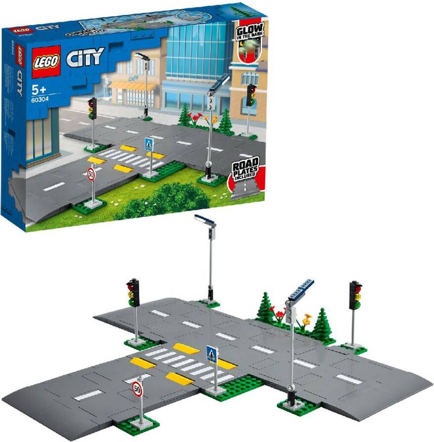 LEGO City 60304 road plates