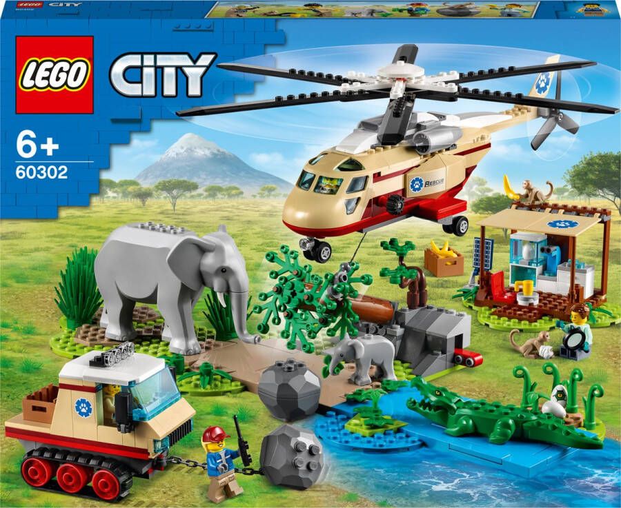 LEGO City Wildlife Rescue Operatie 60302