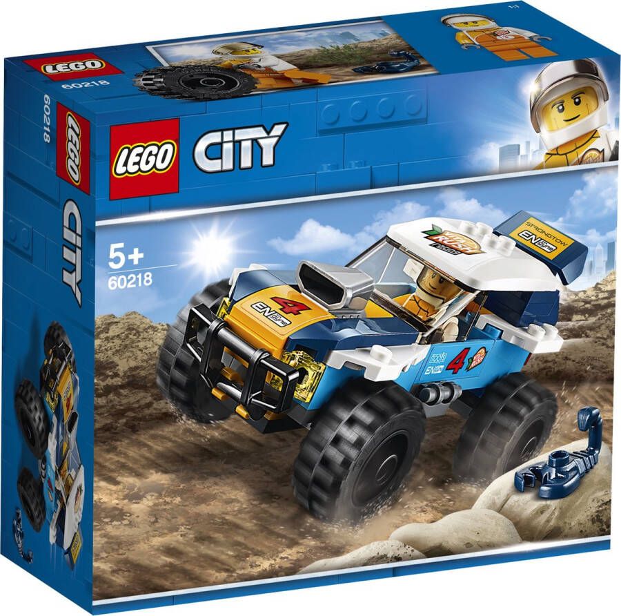 LEGO City great vehicles woestijn rallywagen 60218