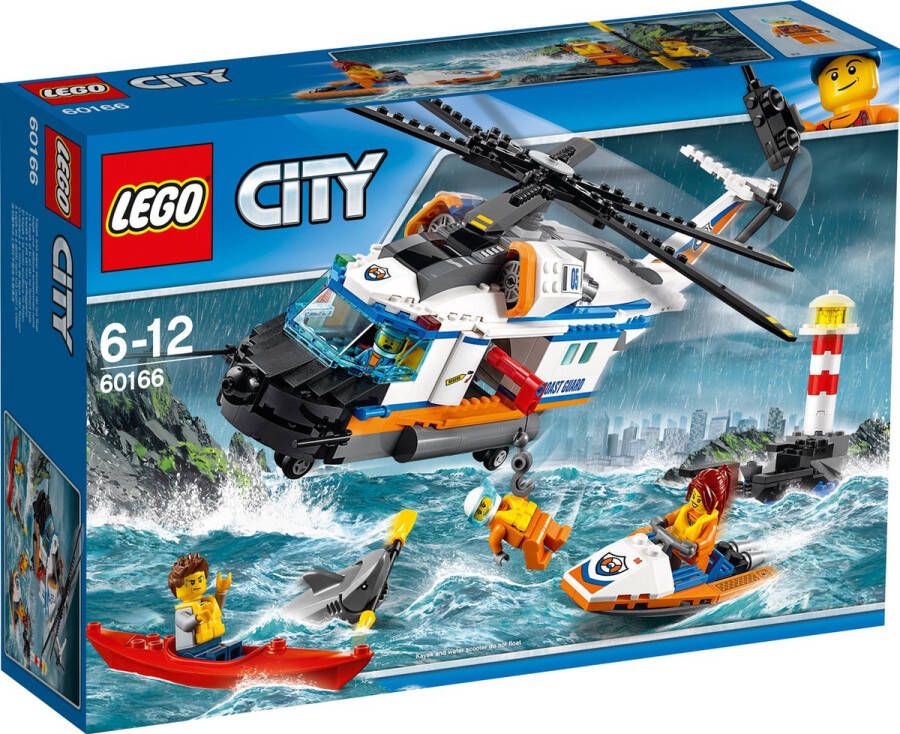 LEGO City Zware Reddingshelikopter 60166