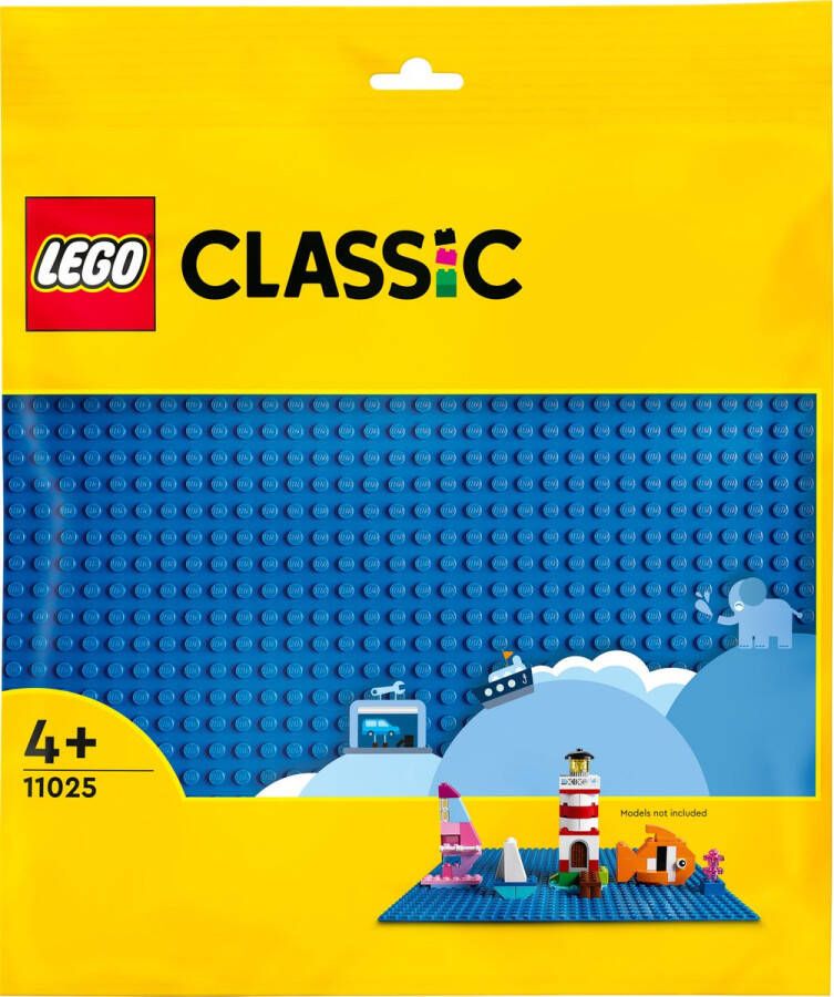 LEGO Classic Blauwe Bouwplaat 11025