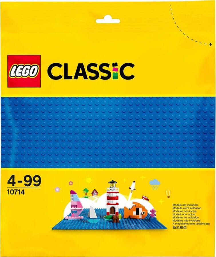 LEGO Classic blauwe basisplaat 10714