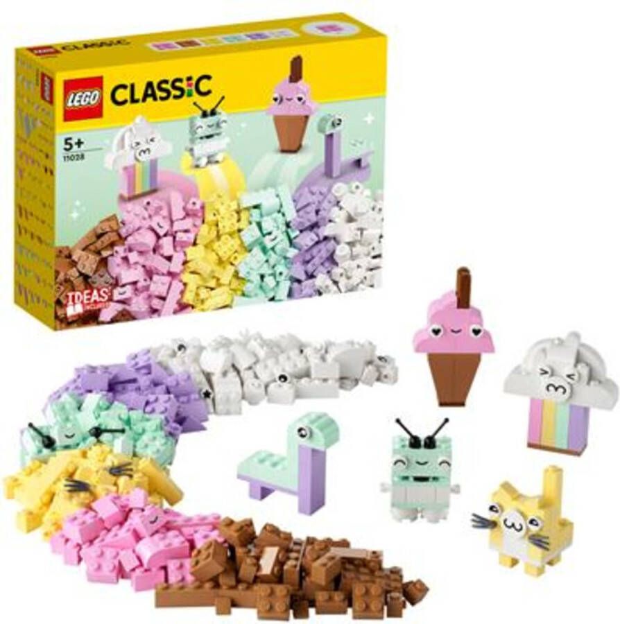LEGO Classic Creatief Spelen met Pastelkleuren Set 11028