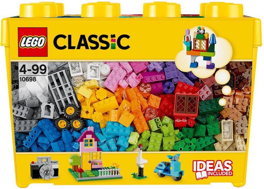 LEGO Classic Creatieve grote opbergdoos Speelgoed voor Kinderen vanaf 4 jaar 10698