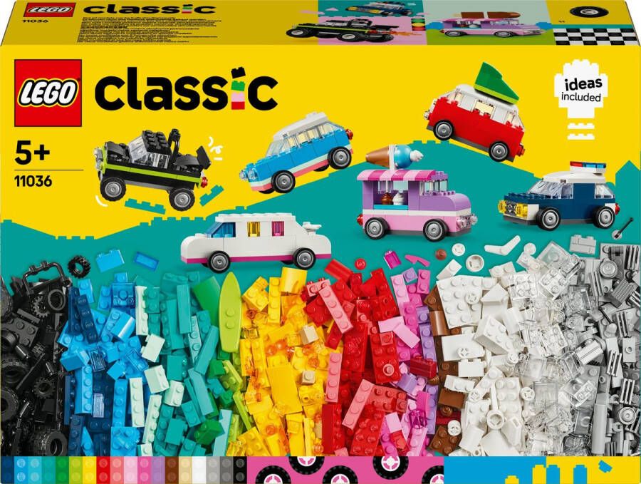 LEGO Classic 11036 Creatieve voertuigen