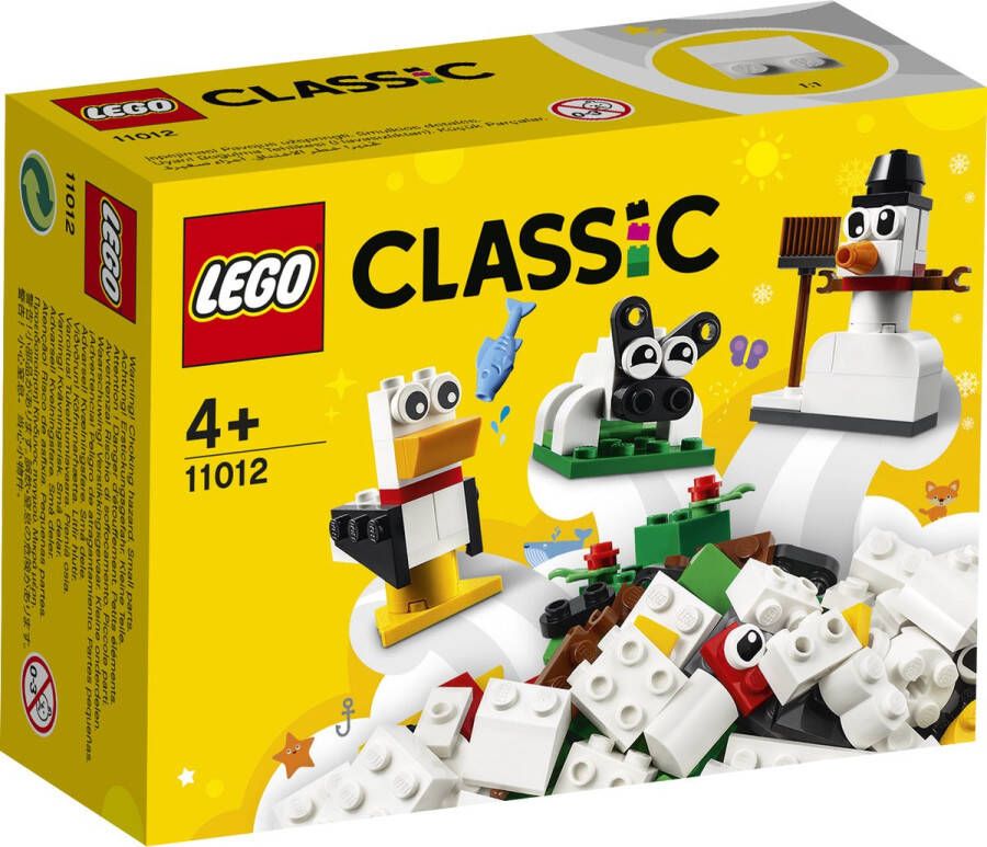 LEGO Classic Creatieve witte stenen 11012